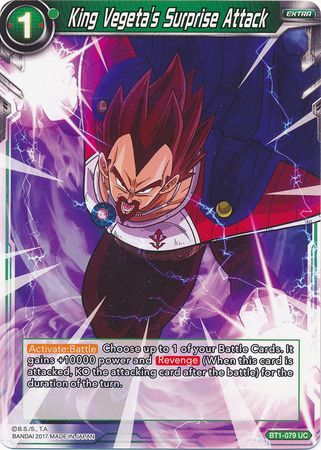 King Vegeta's Surprise Attack BT1-079 UC